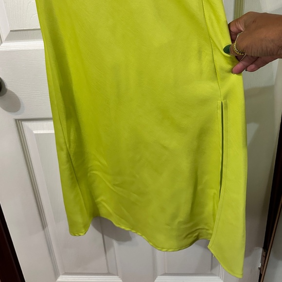 Target A NEW DAY Yellow Slip Dress Size medium - Picture 4 of 4